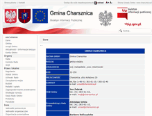 Tablet Screenshot of bip.charsznica.pl